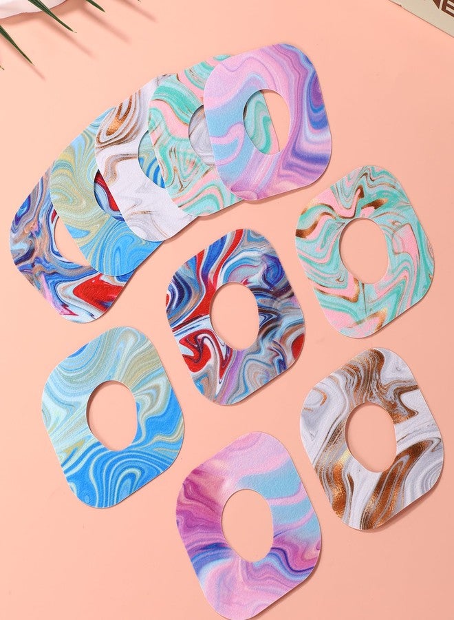 XIHIRCD 25pcs Adhesive Patches for Dexcom G7, Waterproof Sensor Patches Stickers Pre-Cut Sweatproof Breathable Sensor Cover Adhesive CGM Tape Overpatch Compatible with Dexcom G7 (Gradient) - Image 3